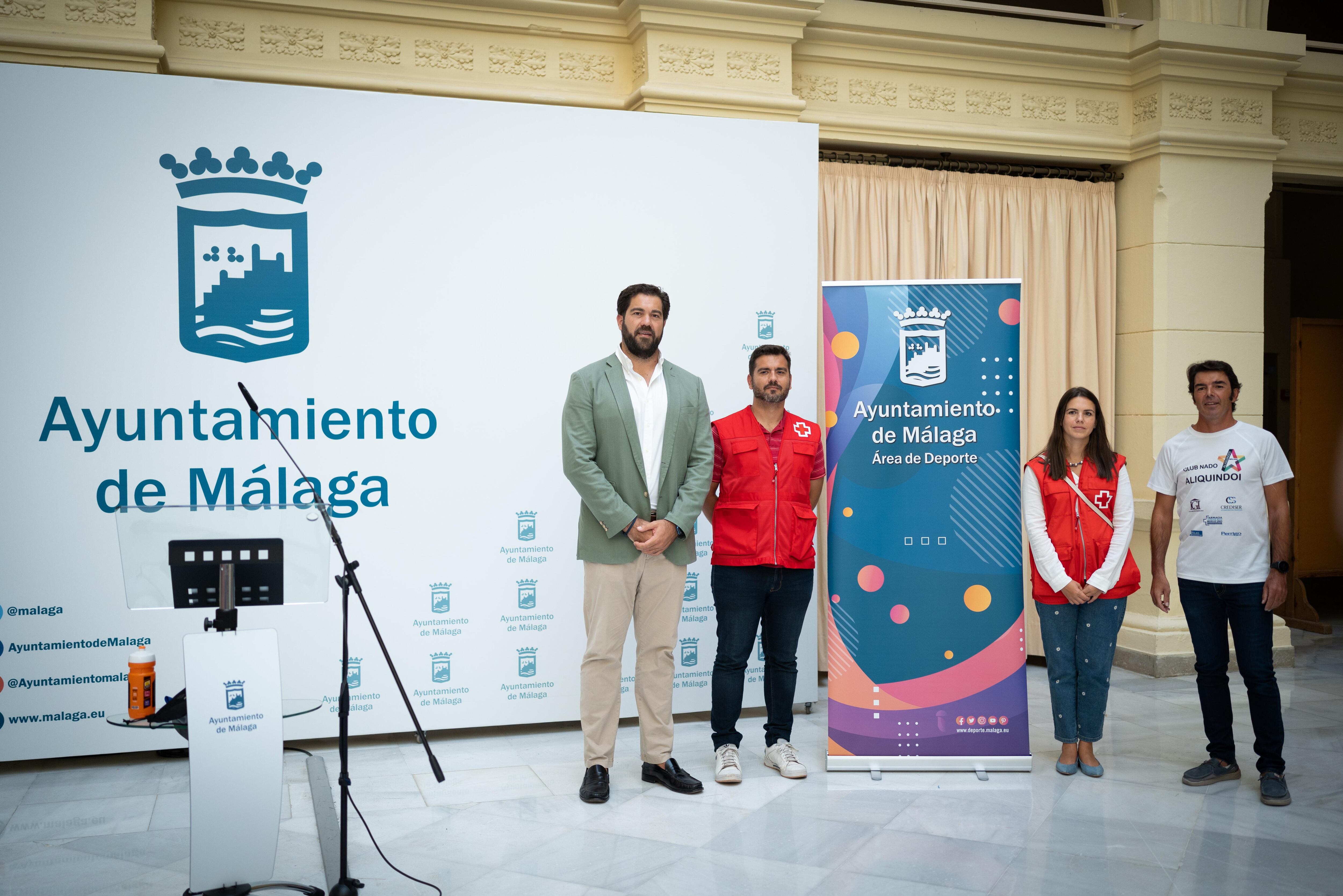 Presentación de la Travesía a nado que se celebrará el 1 de octubre