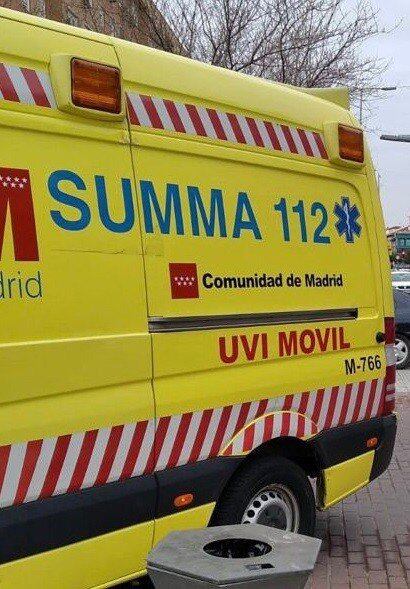 18/07/2021 Ambulancia del Summa-112
SOCIEDAD 
EMERGENCIAS 112 COMUNIDAD DE MADRID
