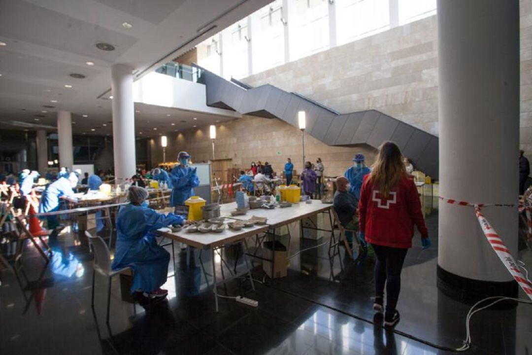 Riojaforum acoge el cribado en Logroño.