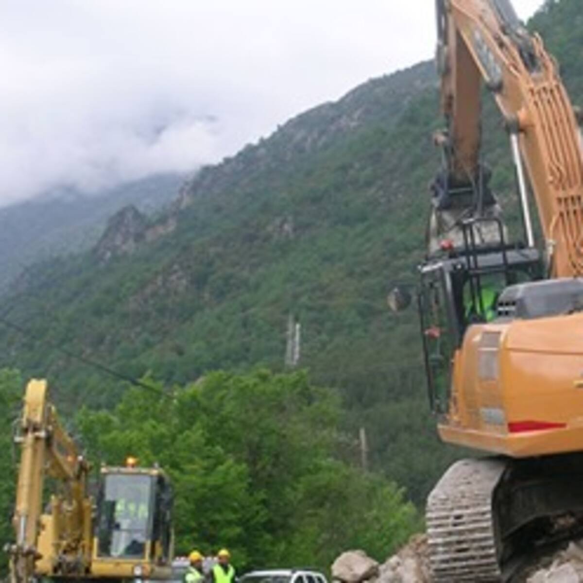 Las obras entre Campo y el Congosto de Ventamillo siguen su curso