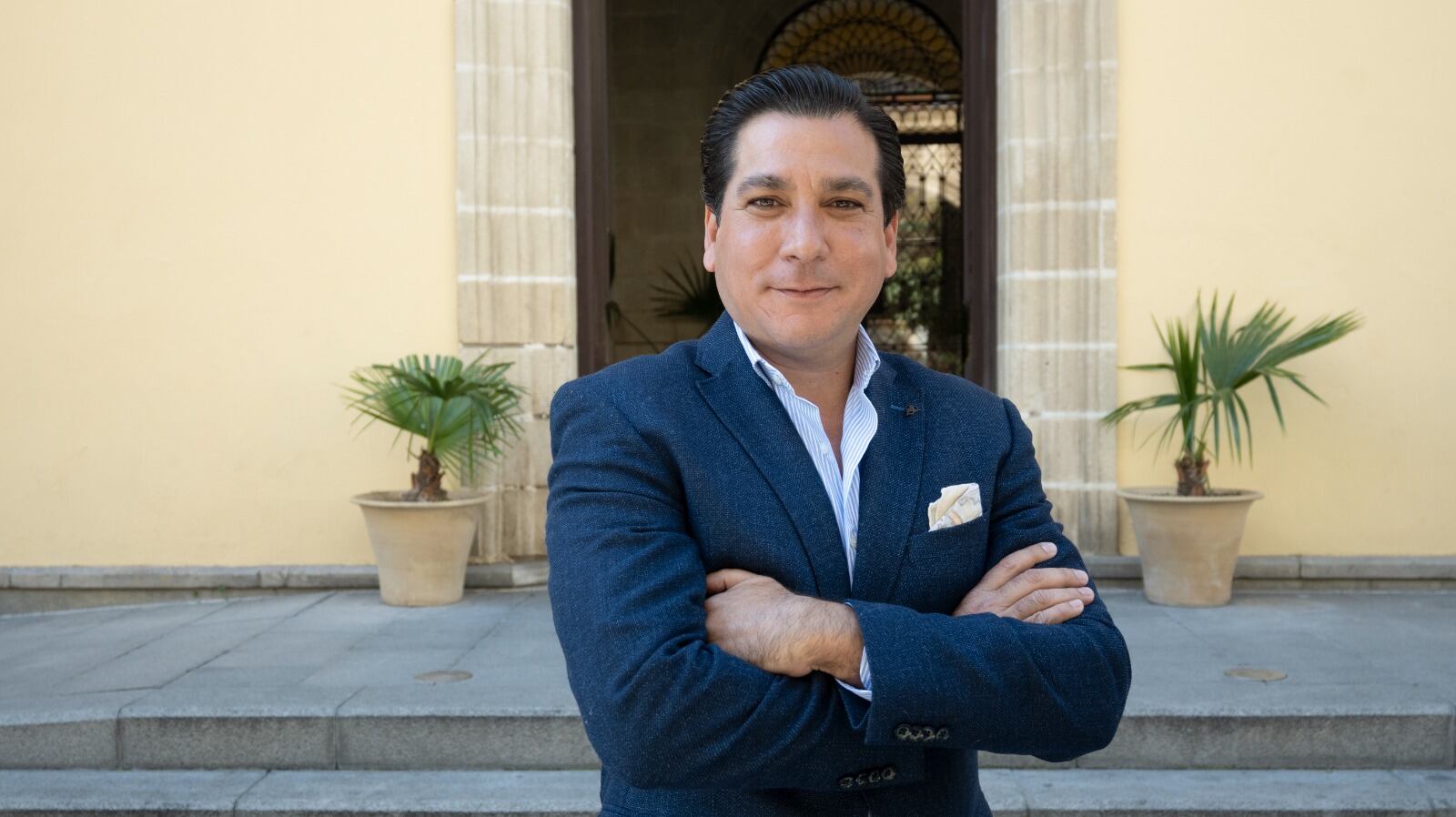 Antonio Fernández, candidato de Vox a la alcaldía de Jerez