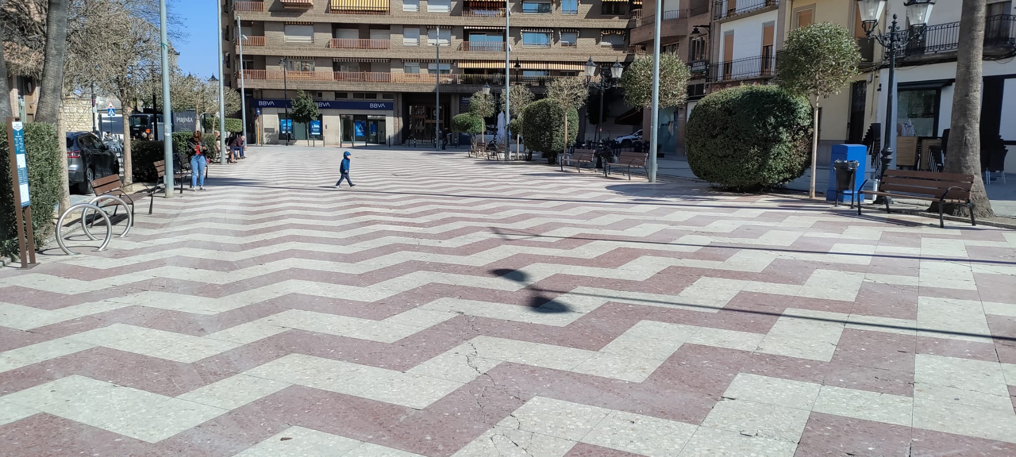 Imatge de la Plaça de la Concepció en l&#039;actualitat