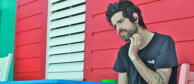 Devendra Banhart en una fotografía de su cuenta en Tumblr