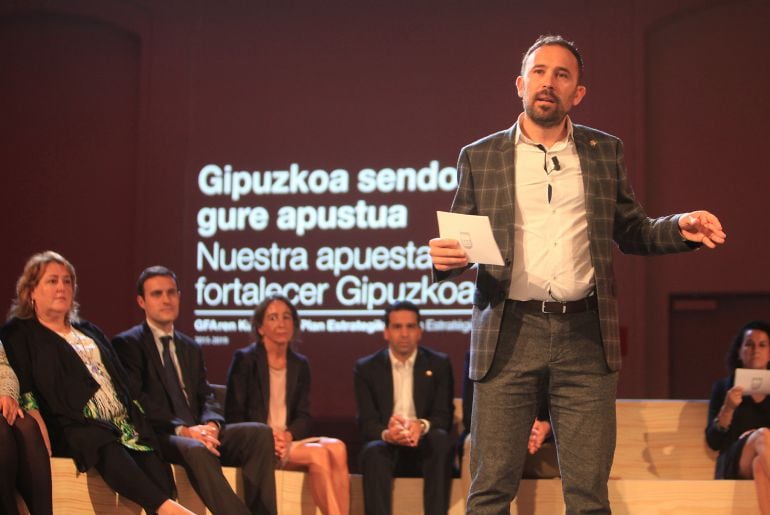 El diputado de Cooperación, Denis Itxaso, en una imagen de archivo.