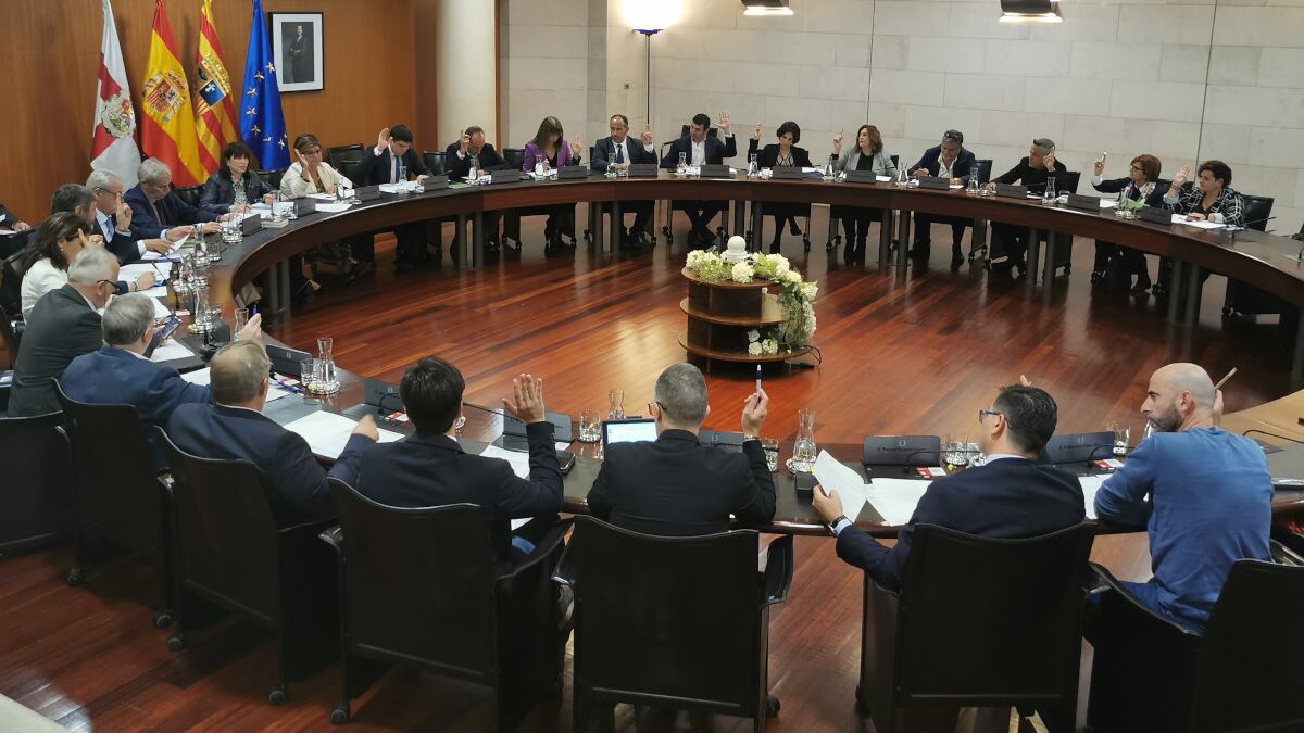 oznorCOBRPleno celebrado en la Diputación Provincial de Huesca