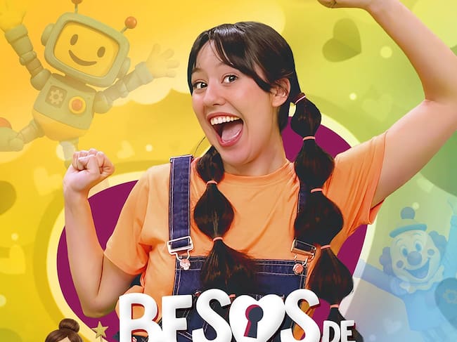 El musical familiar “Besos de Colores” llegará al Teatro Ortega el 12 de abril