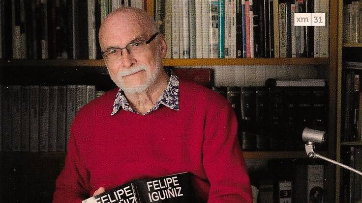 Felipe Iguiñiz, considera un "despropósito" que no hay libros suyos en la biblioteca de su ciudad