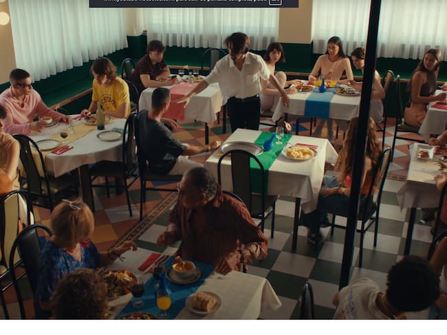 Escena en el Restaurante Casa Rufino de Los Belones