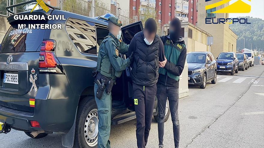 Una de las detenciones por la Guardia Civil