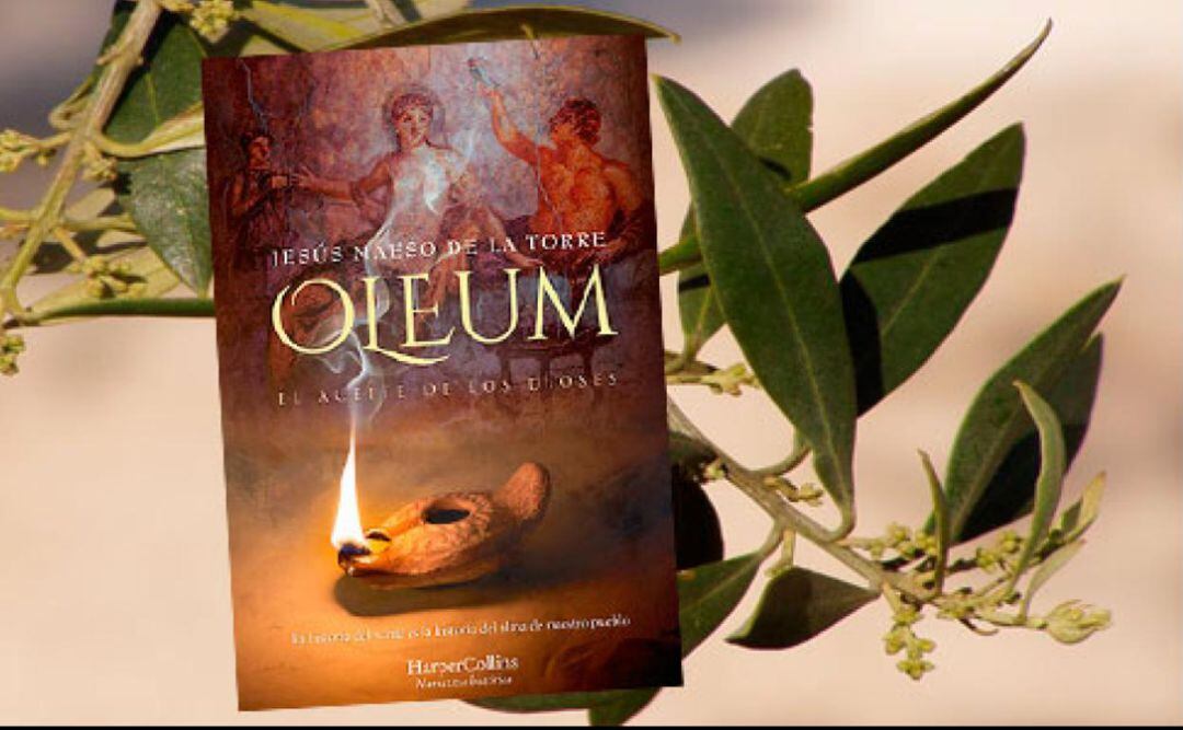 Portada &quot;Oleum, el aceite de los dioses&quot;, novela histórica de Jesús Maeso de la Torre