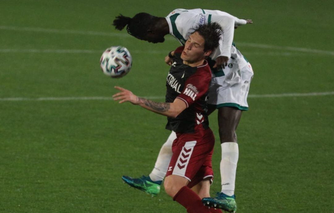 Imagen del partido de Copa del Rey en Córdoba