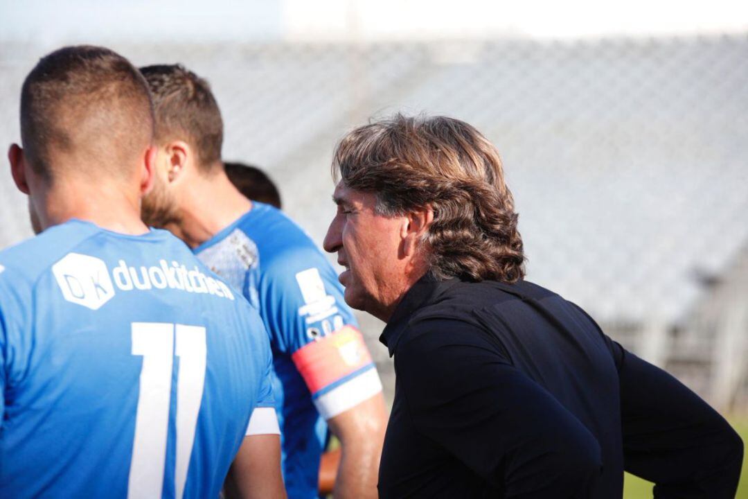 Esteban Vigo, entrenador del Xerez CD