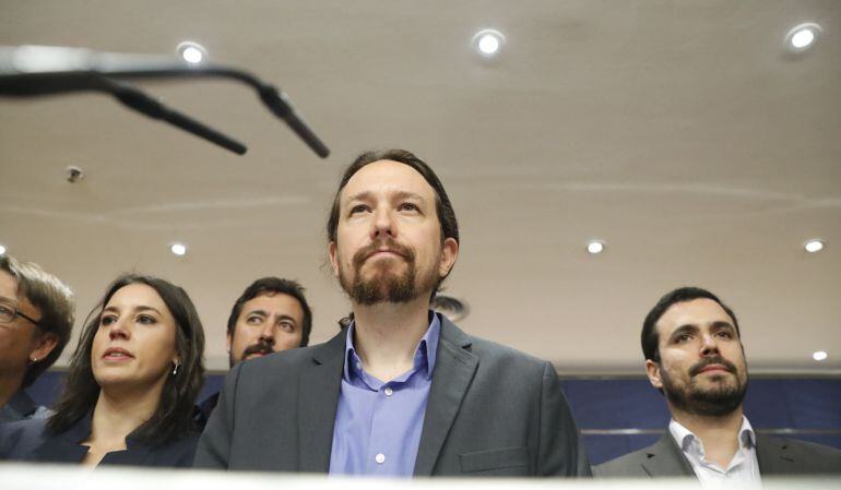 El líder de Podemos, Pablo Iglesias.