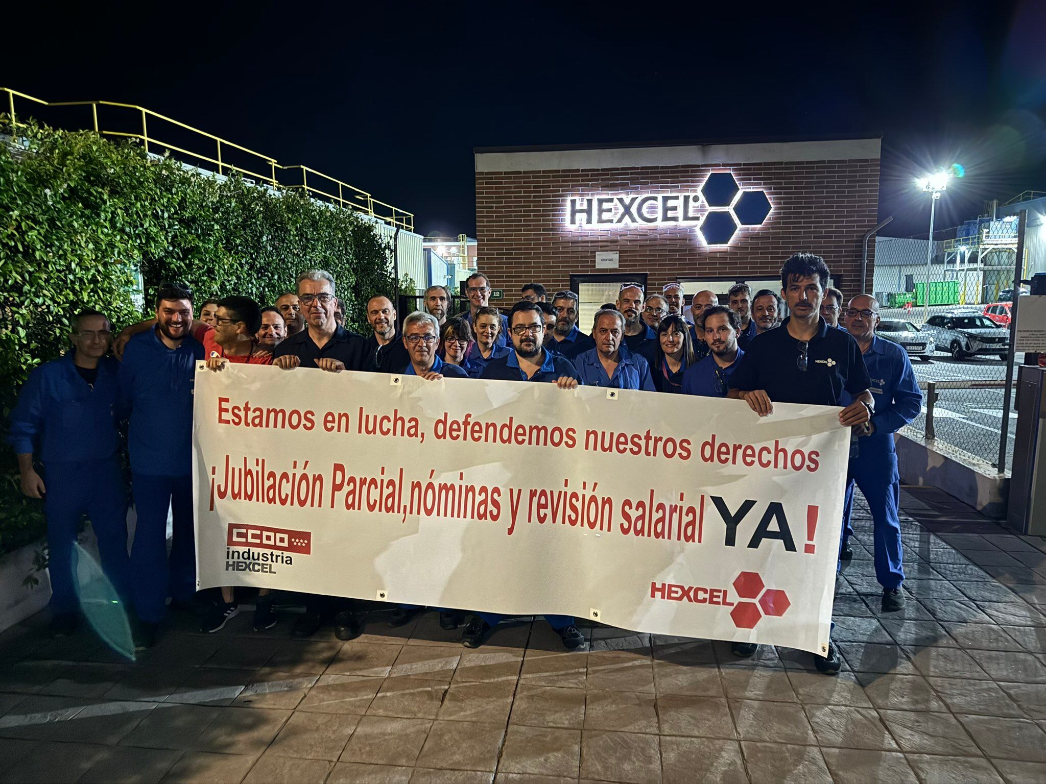 Los trabajadores han secundado los paros convocados por el comité de empresa