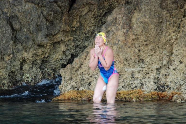 La ciutadellenca ha aconseguit creuar el Canal Beagle al sud del continent americà.