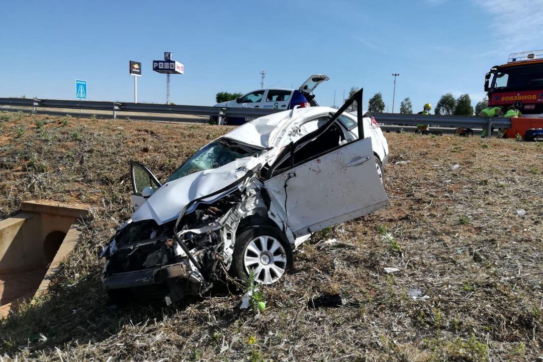 Estado en el que ha quedado el vehículo tras el accidente. 