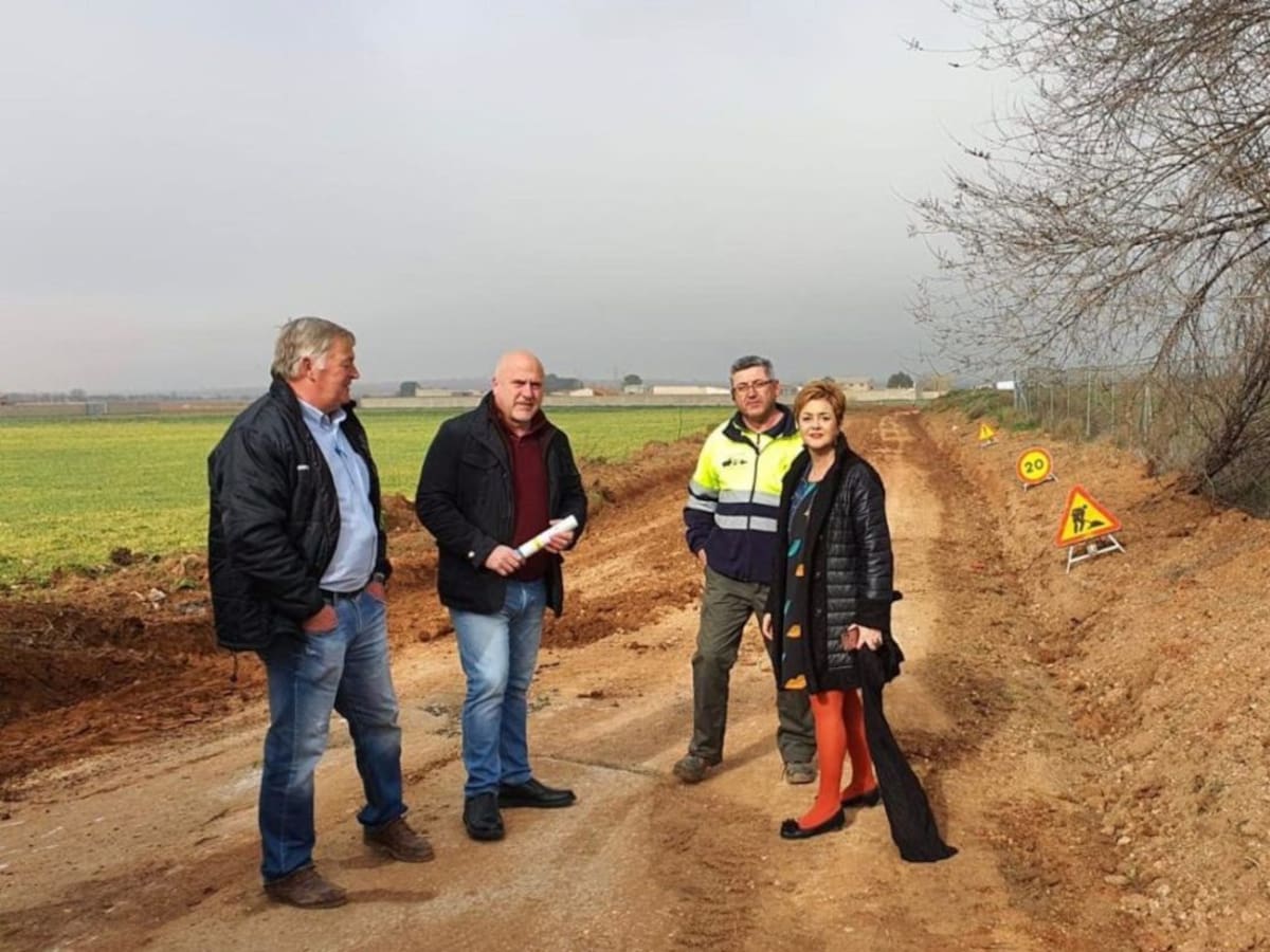 Comienzan las obras del camino que une San Clemente con Belmonte