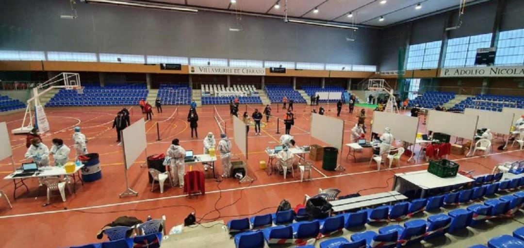 Cribado masivo en Villamuriel (Palencia)