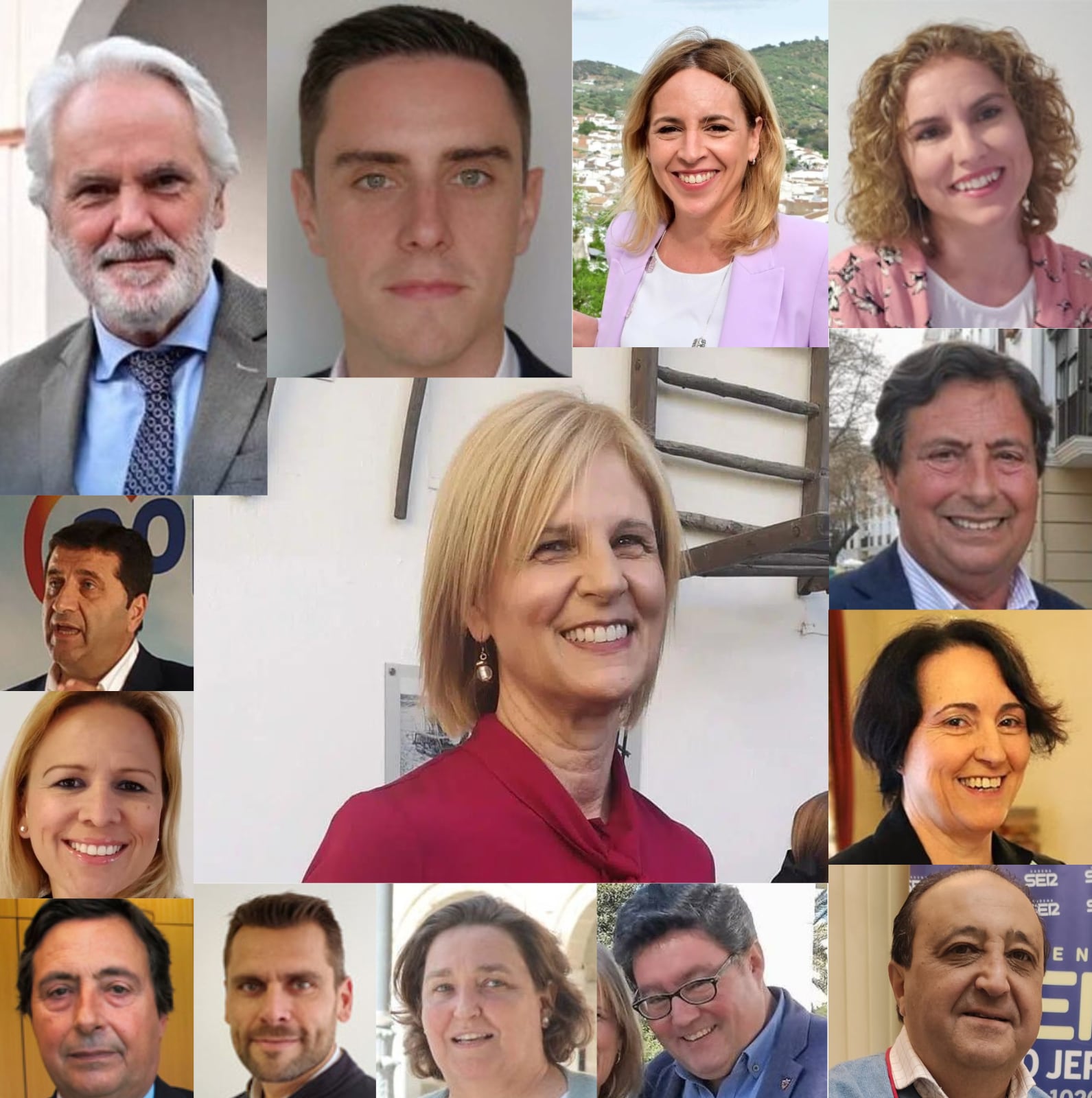 Los 14 concejales del Partido Popular que formarán en nuevo gobierno municipal de Jerez