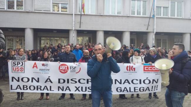 Movilización de funcionarios de Justicia