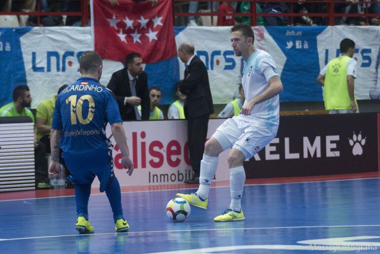 Ricardinho y Alemao, los dos &quot;10&quot; de Inter Movistar y Santiago Futsal, frente a frente en el partido que ganaron los madrileños