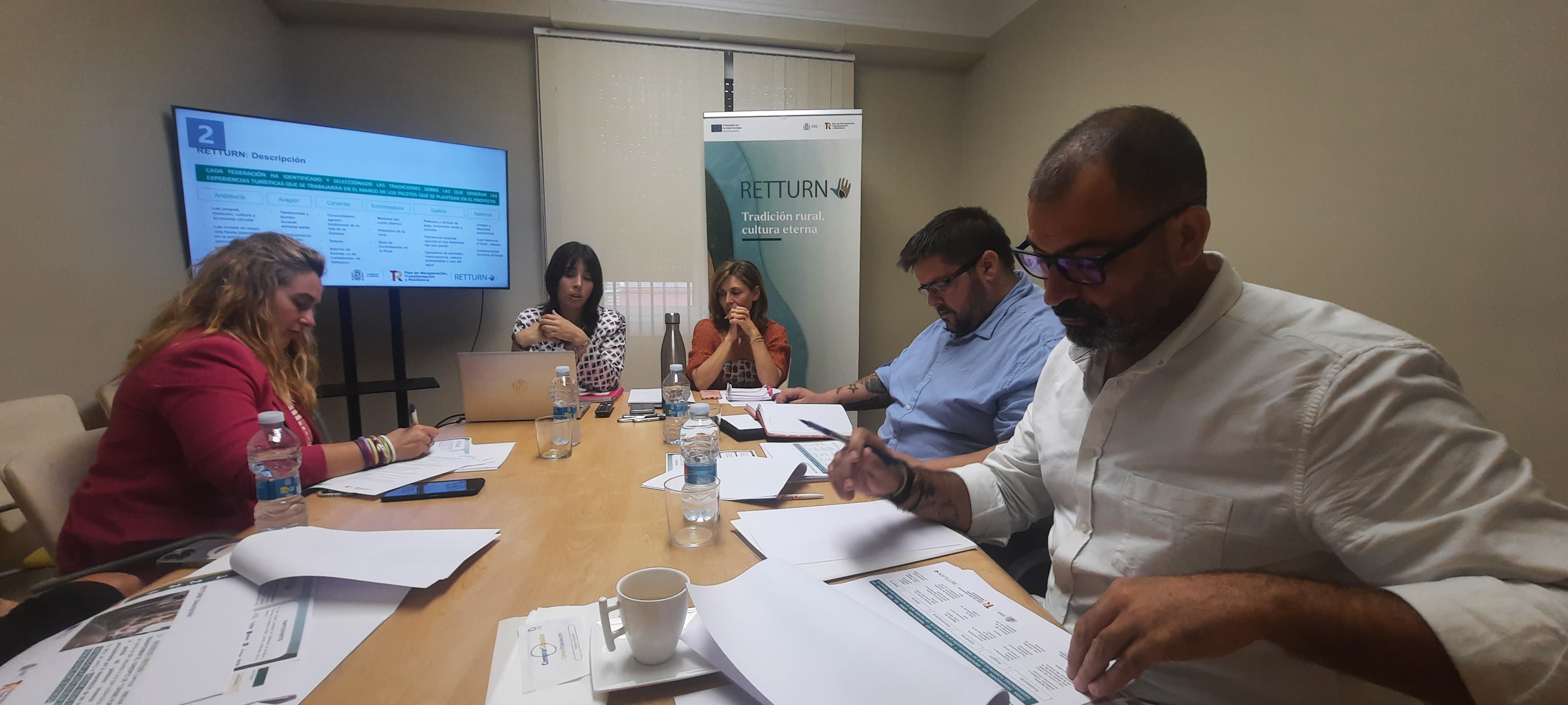 Primera reunión para este nuevo proyecto impulsado por la FAMCP en tres comarcas aragonesas