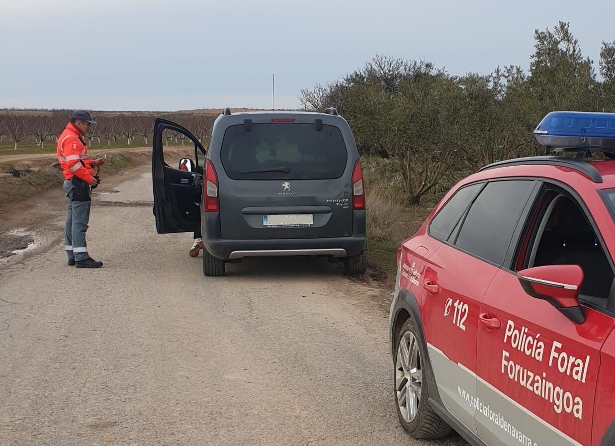 Un conductor da positivo en Corella en todas las drogas del &quot;narcotest&quot;