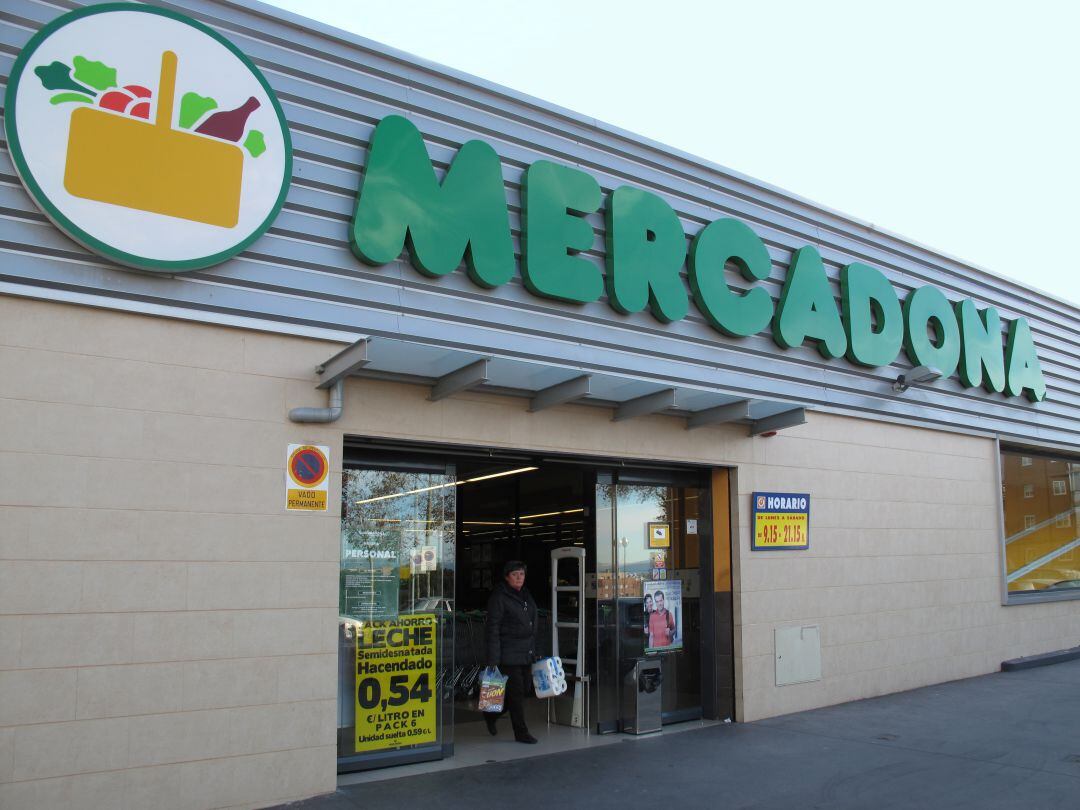 Un supermercado Mercadona de Madrid.