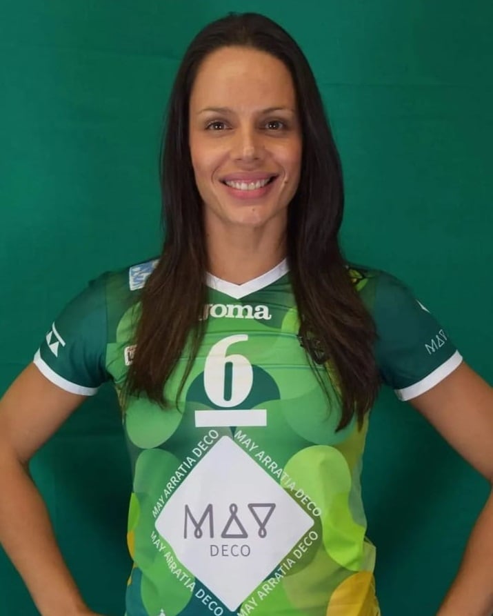 Daniela Da Silva, jugador del Voley Logroño.