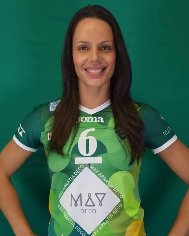 Daniela Da Silva, jugador del Voley Logroño.