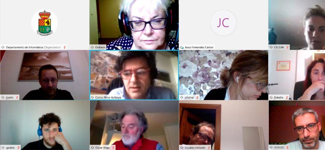 Reunión del equipo de Gobierno