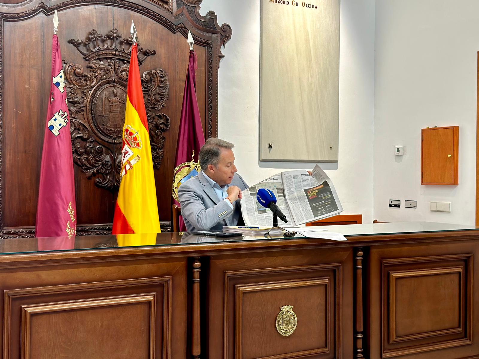 Fulgencio Gil, alcalde de Lorca