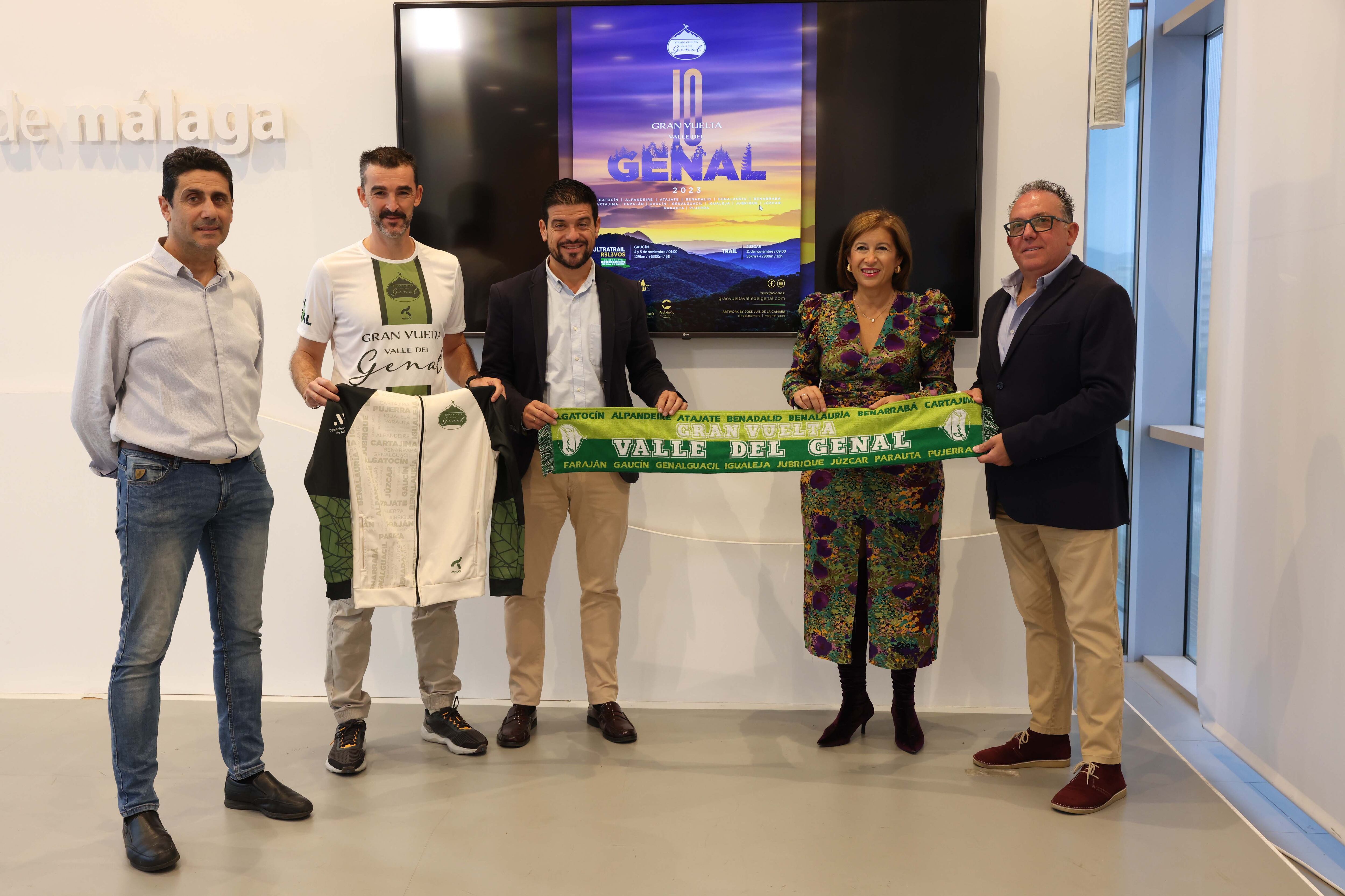 La Diputación de Málaga y la Junta de Andalucía impulsan este evento deportivo que se celebrará con las pruebas de ultra trail y trail los días 4, 5 y 11 de noviembre