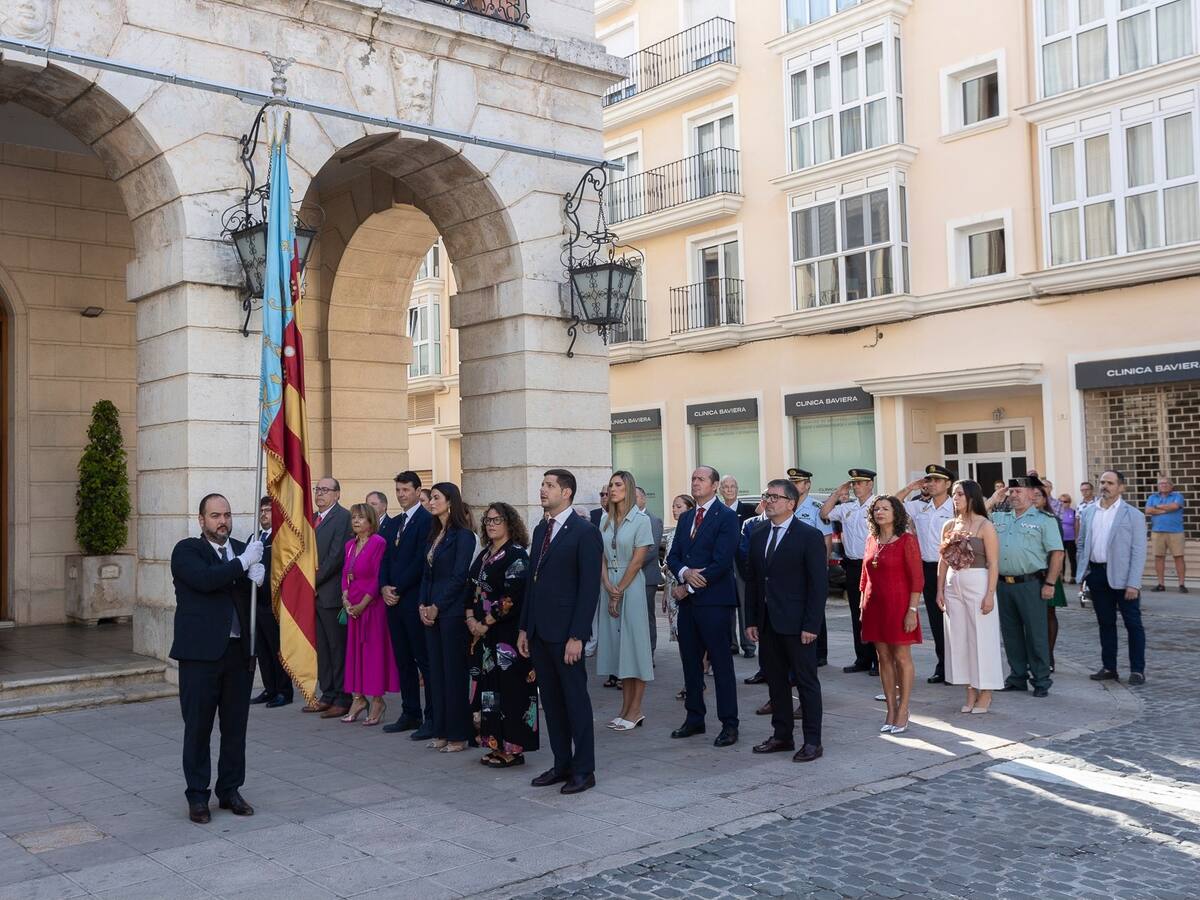 La concordia marca la celebración del 9 d'Octubre en Gandia