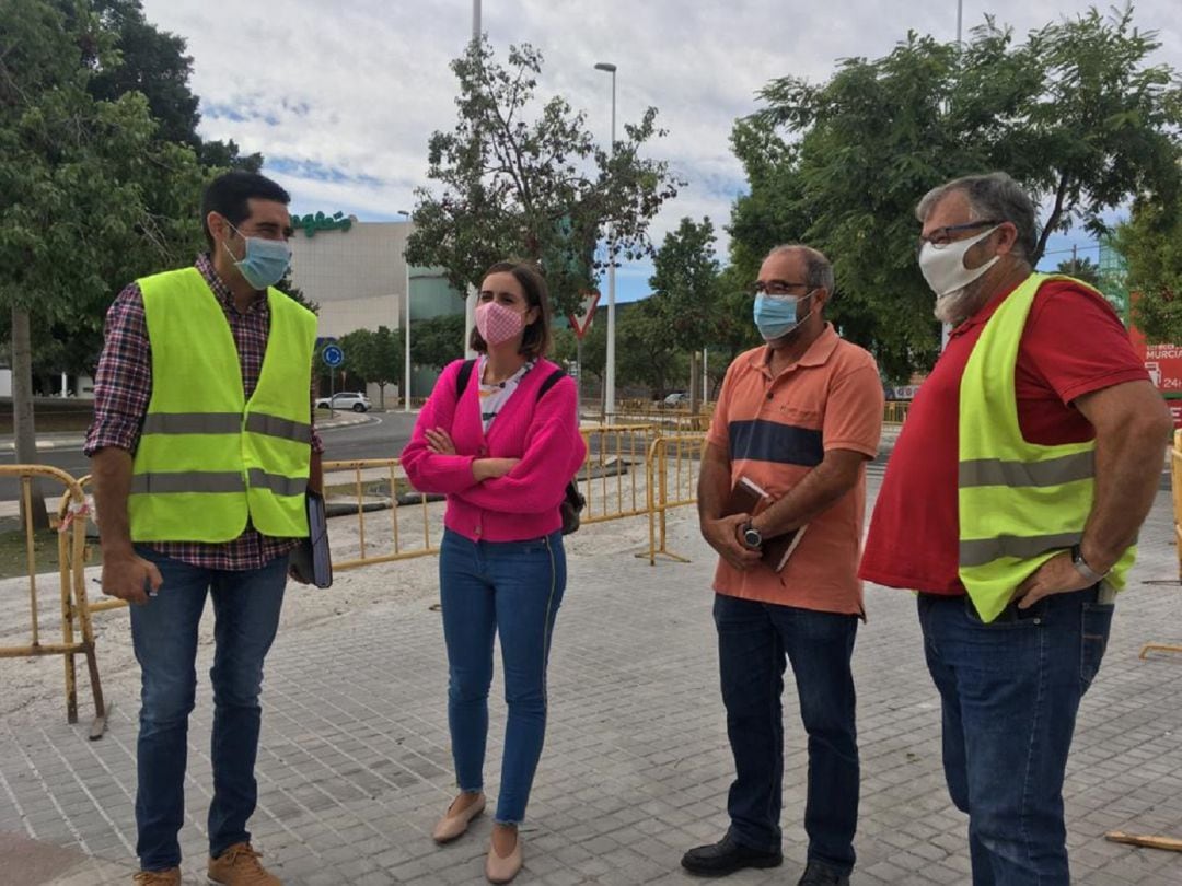 carril bici de la Avenida Ramón Pastor