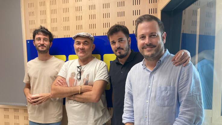 David Ordines, 'Cabot' y Pep Noguera