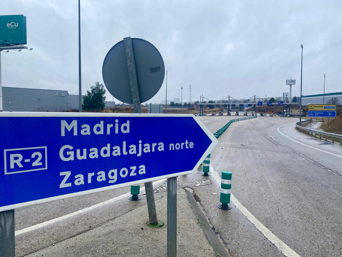 Autopista R-2 en Guadalajara