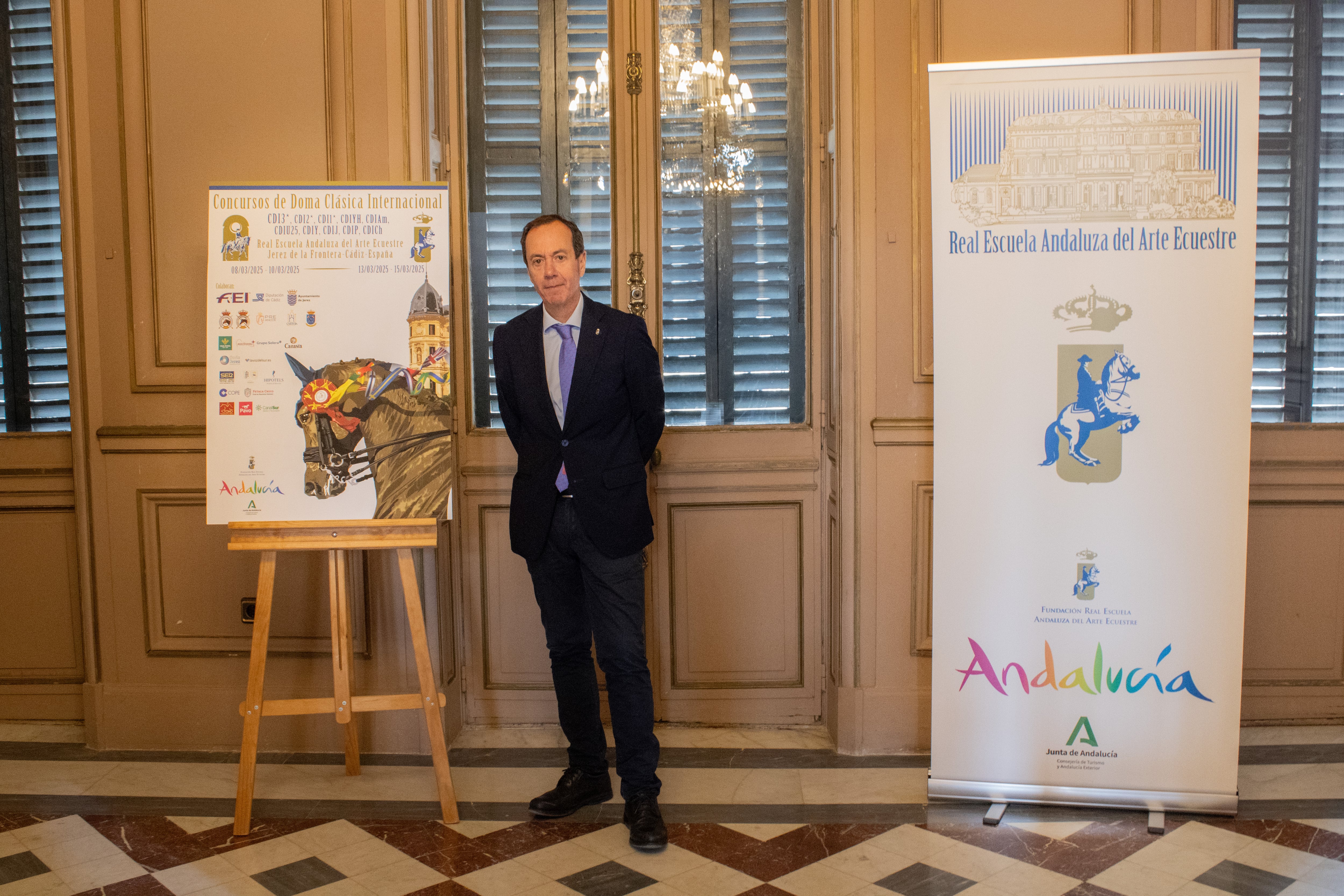 Rafael Olvera, director de la Real Escuela Andaluza del Arte Ecuestre