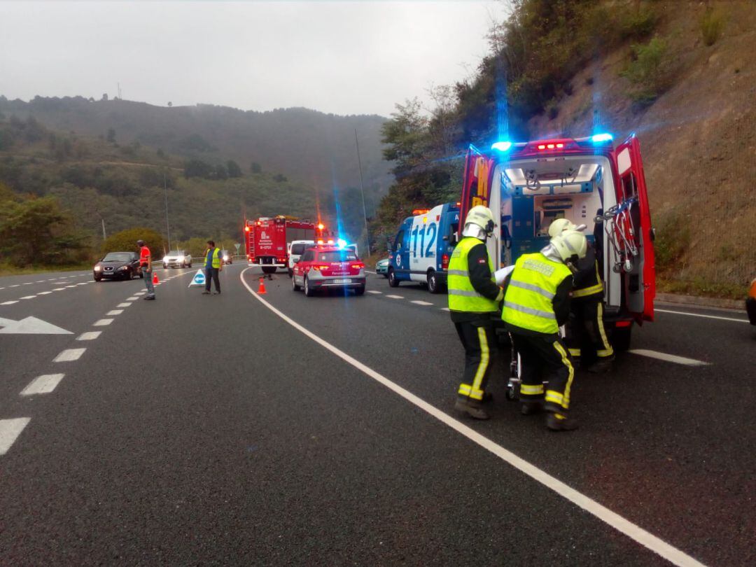 Efectivos de emergencia