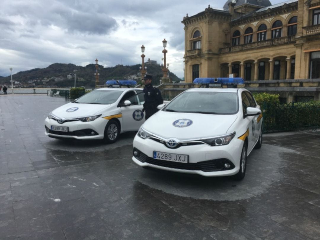 Vehículos de la Guardia Municipal