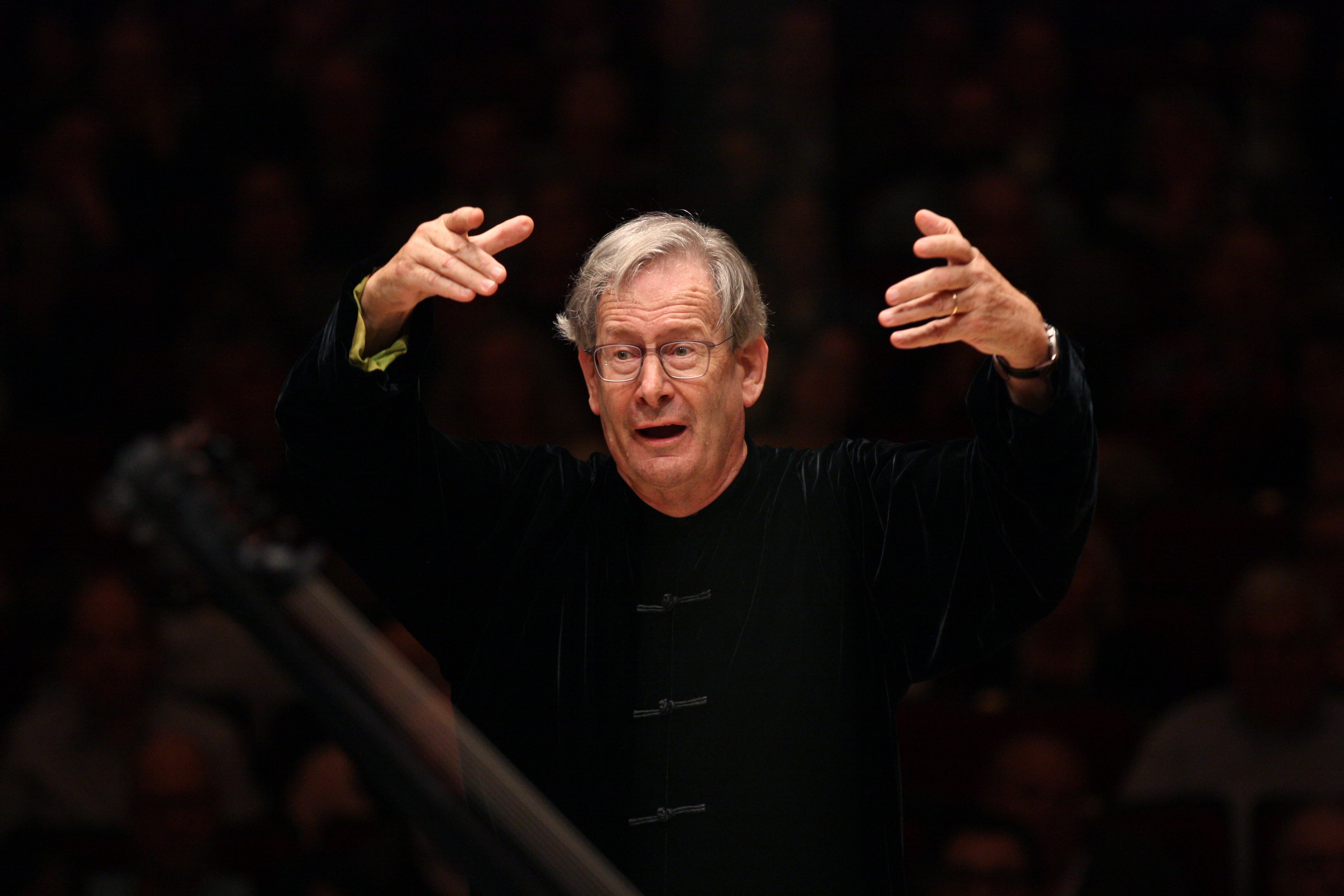 El director de orquesta John Eliot Gardiner en una foto de archivo de 2015