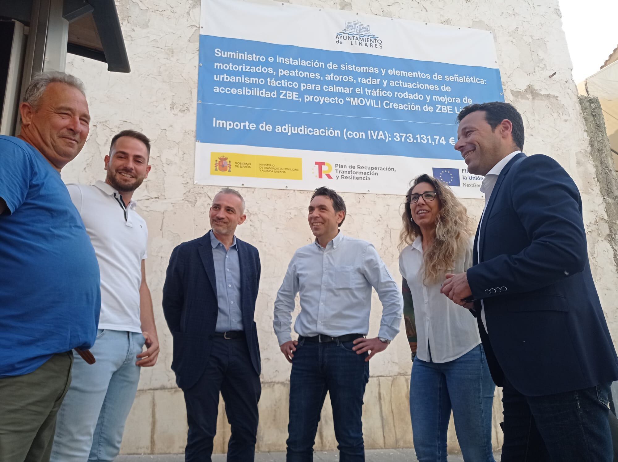 Puesta en marcha del Proyecto "MOVILI" en la zona centro de Linares.