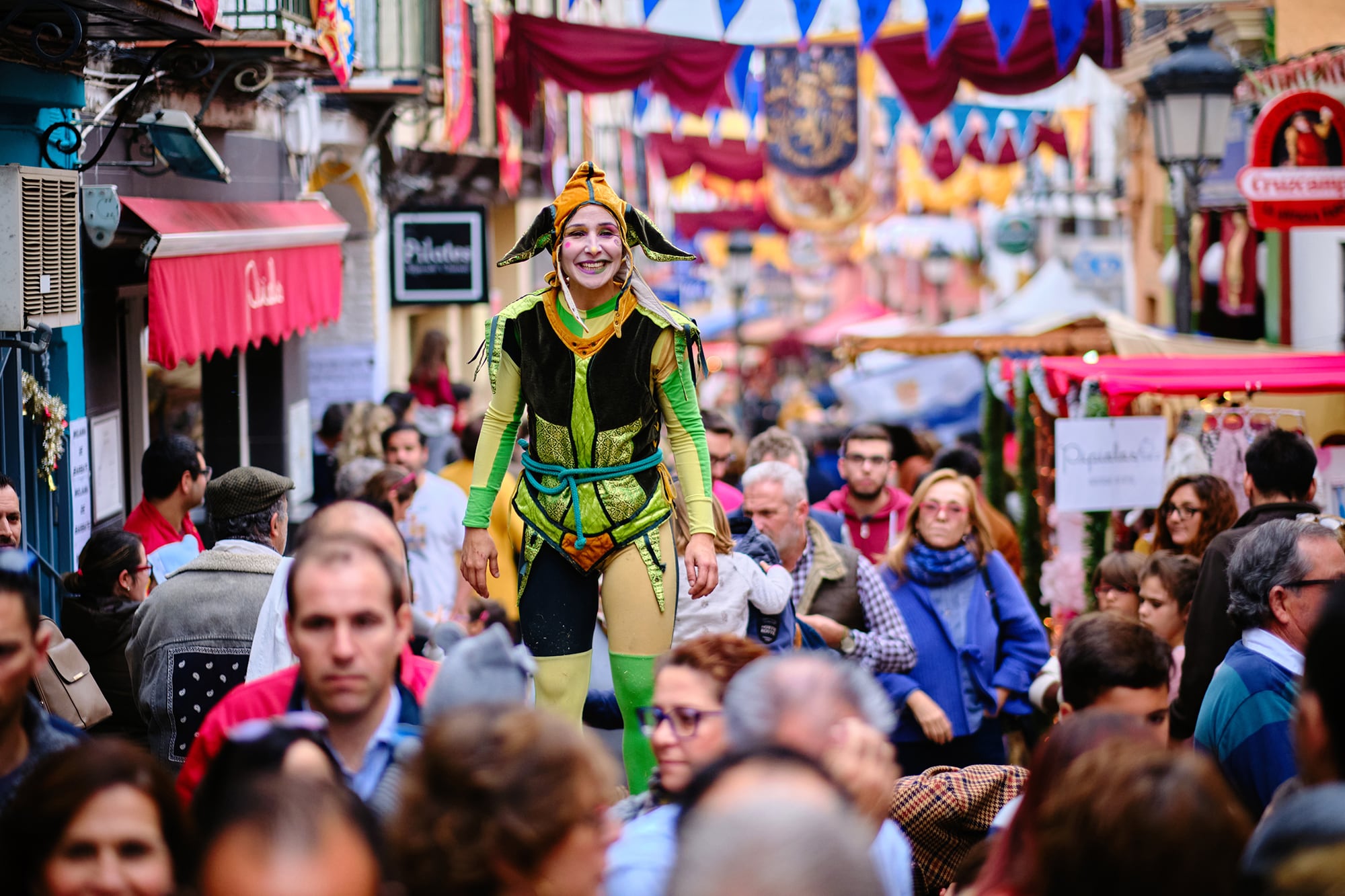 Imagen de archivo del Mercado Medieval y Navideño de Gines