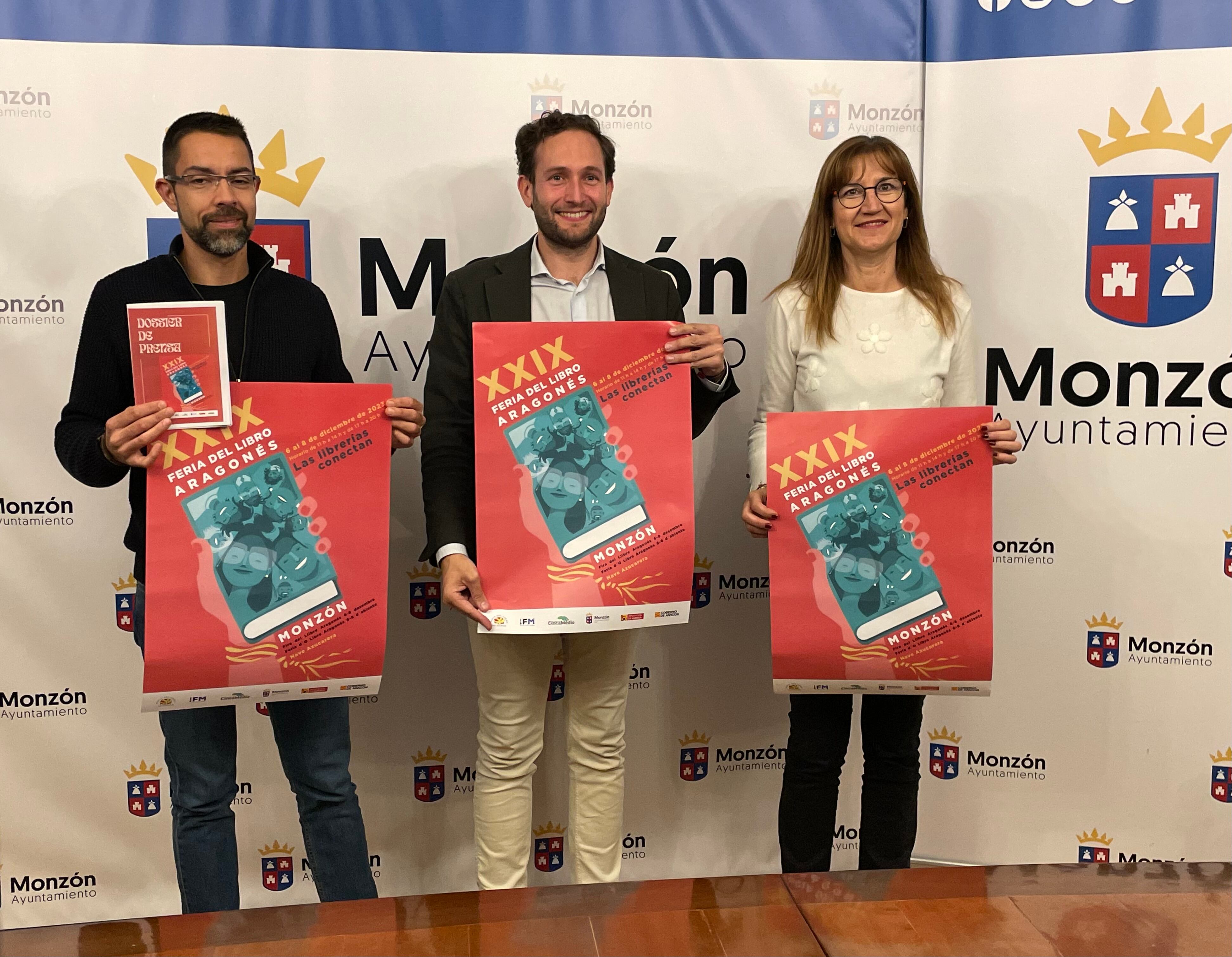 Jairo Sánchez, Isaac Claver y Olga Asensio