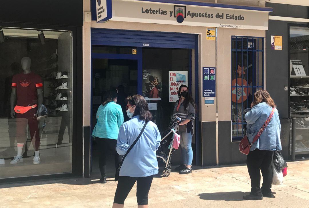 Imagen de archivo de una de las administraciones de Loterías y Apuestas del Estado 