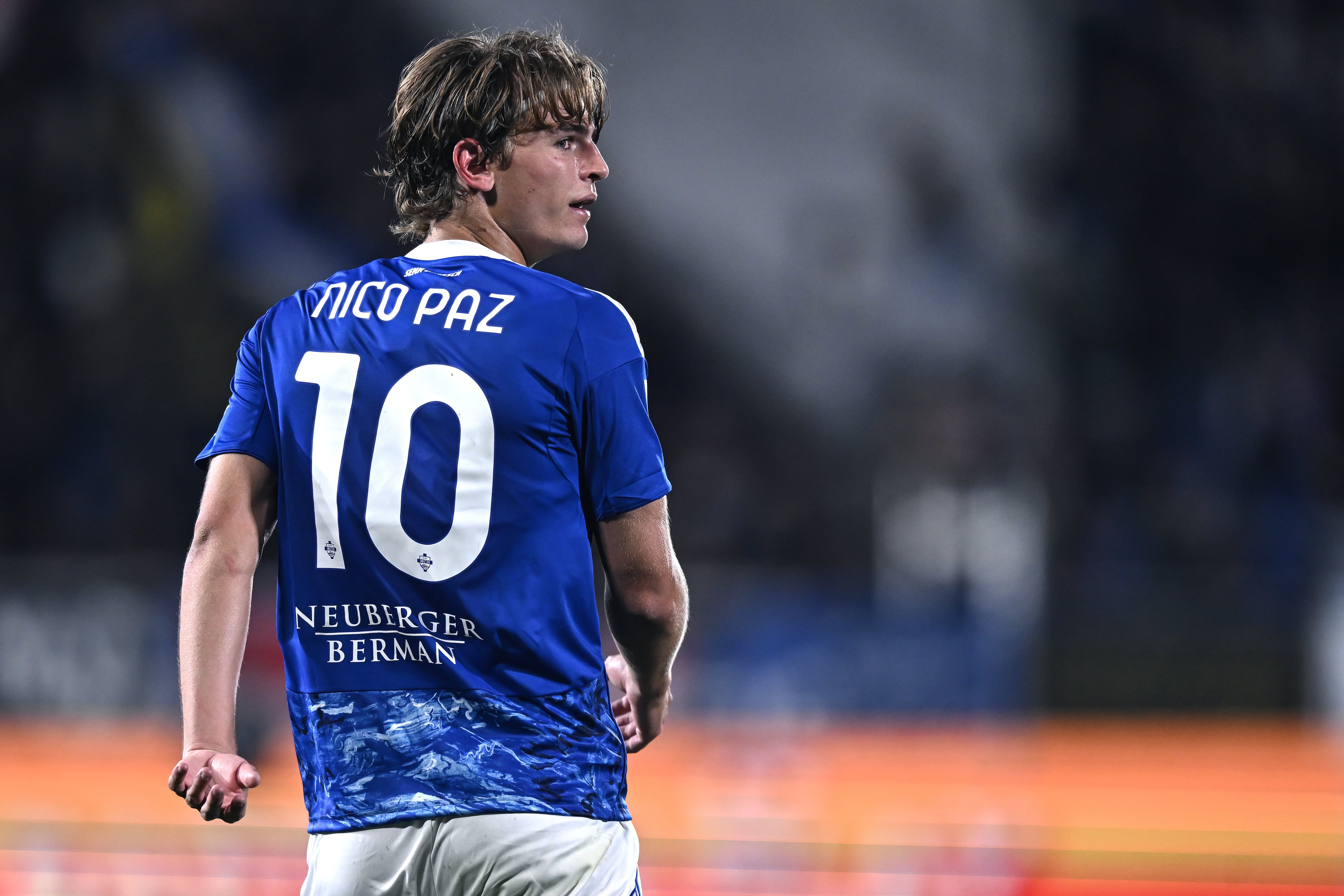 Imagen de archivo de Nico Paz, jugador del Como