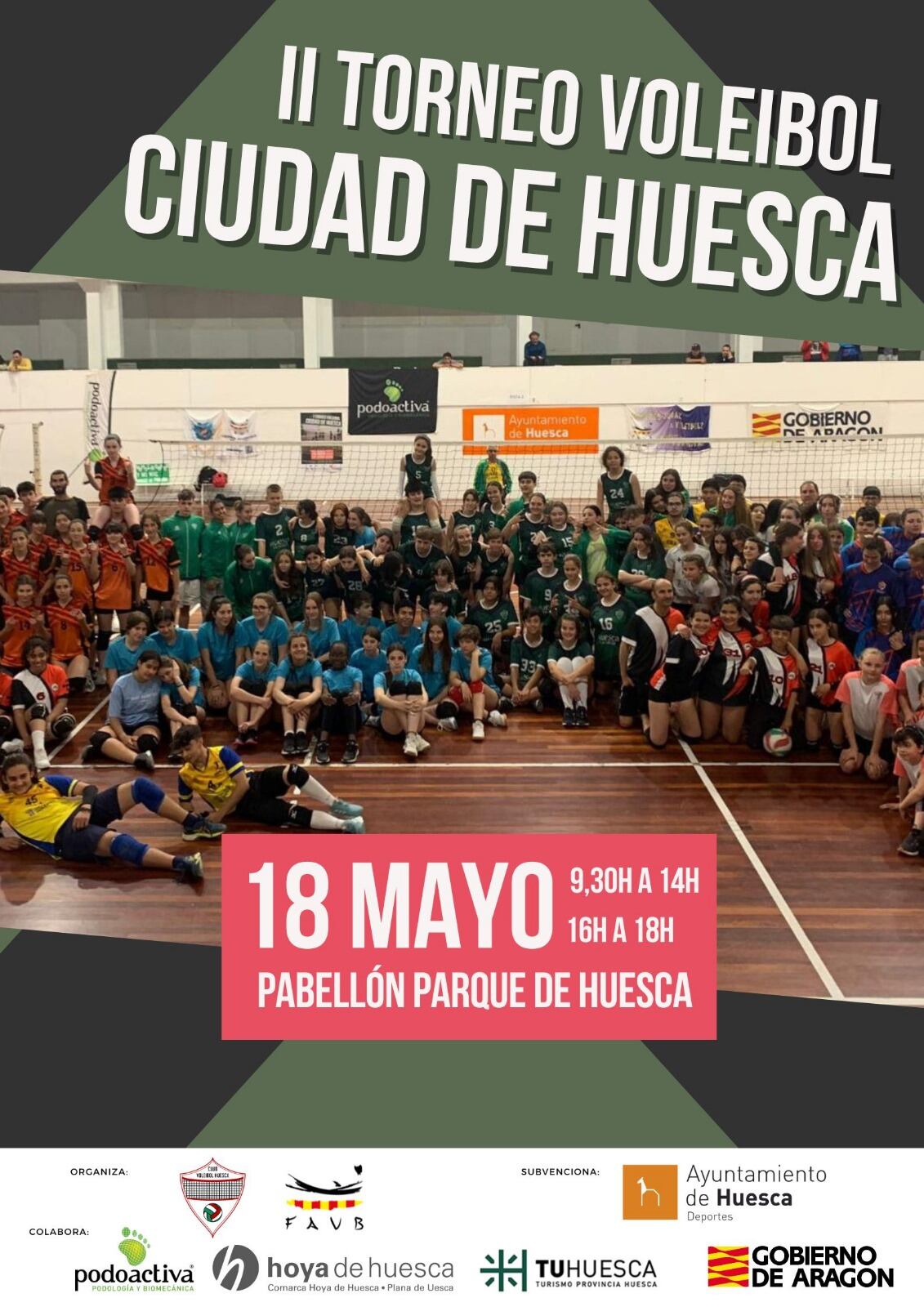 El torneo tiene lugar este sábado en Huesca