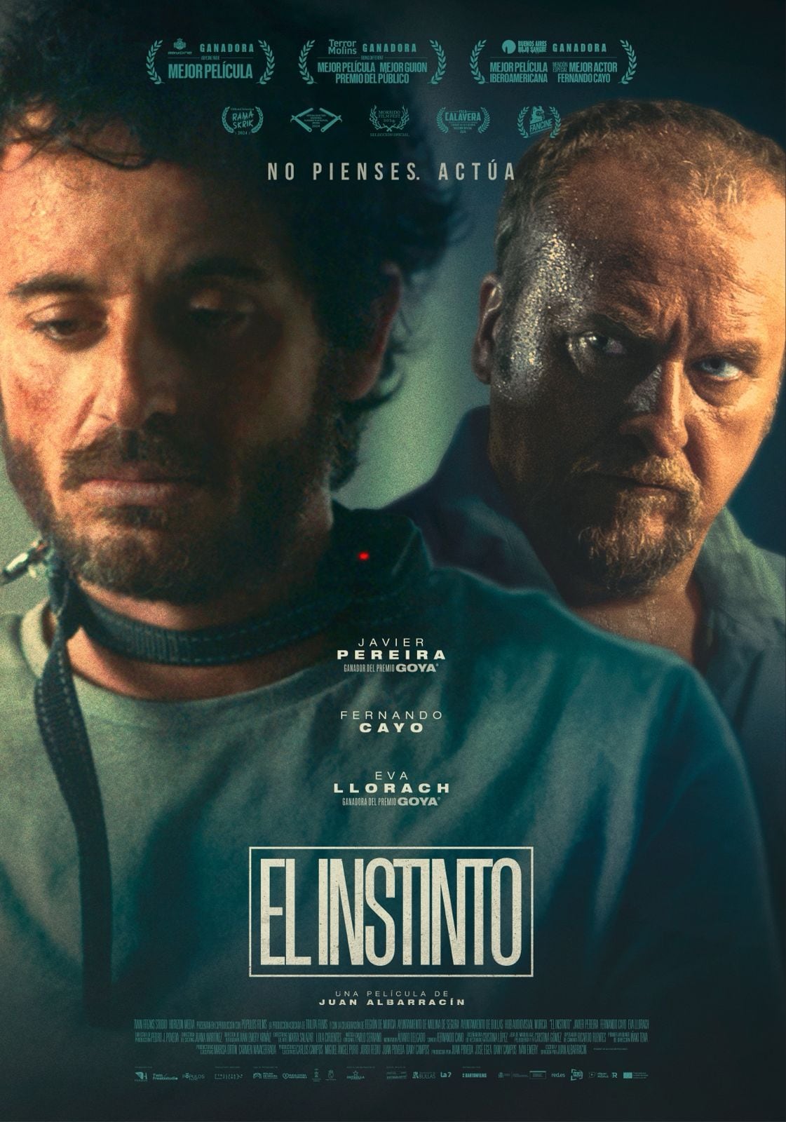 Cartel anunciador de la película 'El instinto'.