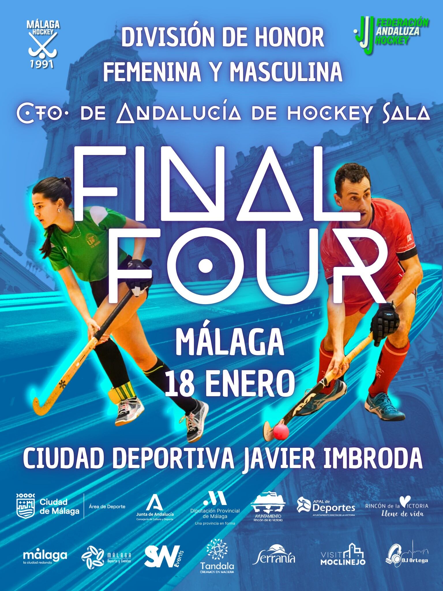 La Final Four de la División de Honor masculina y femenina en la Ciudad Deportiva Javier Imbroda