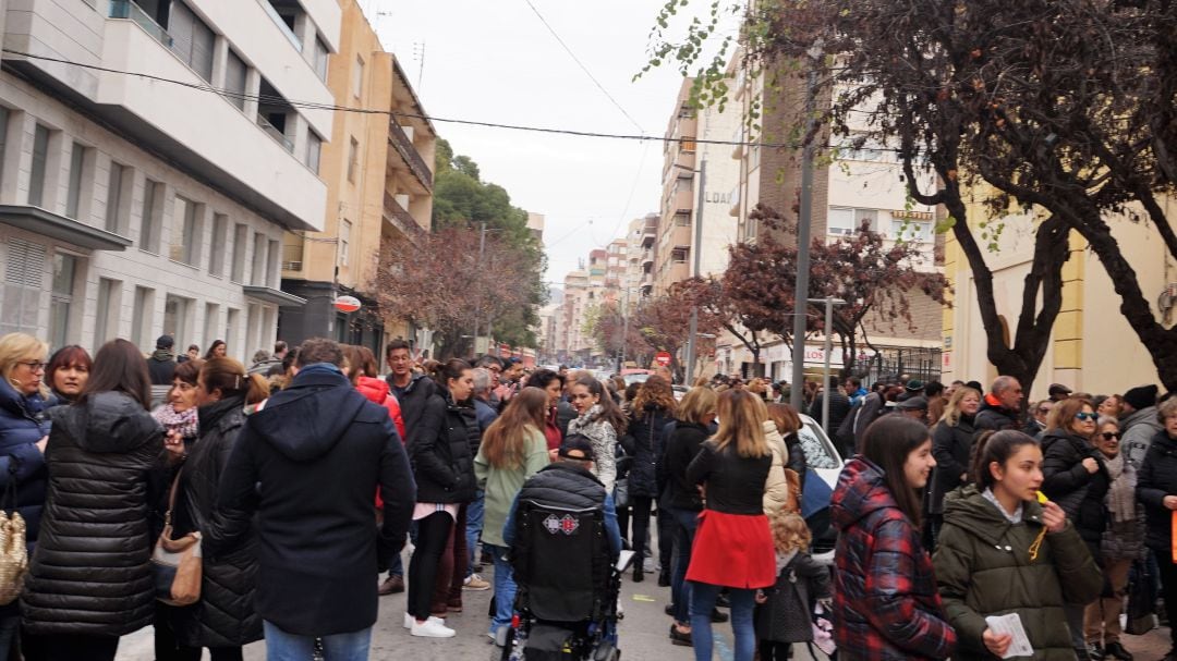 Manifestación en defensa del castellano